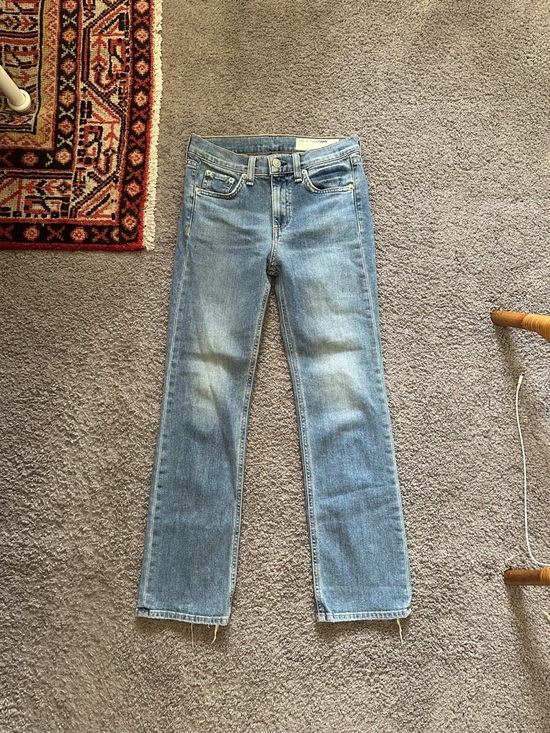 rag & bone Denim - rag & bone Stovepipe High Rise Jeans